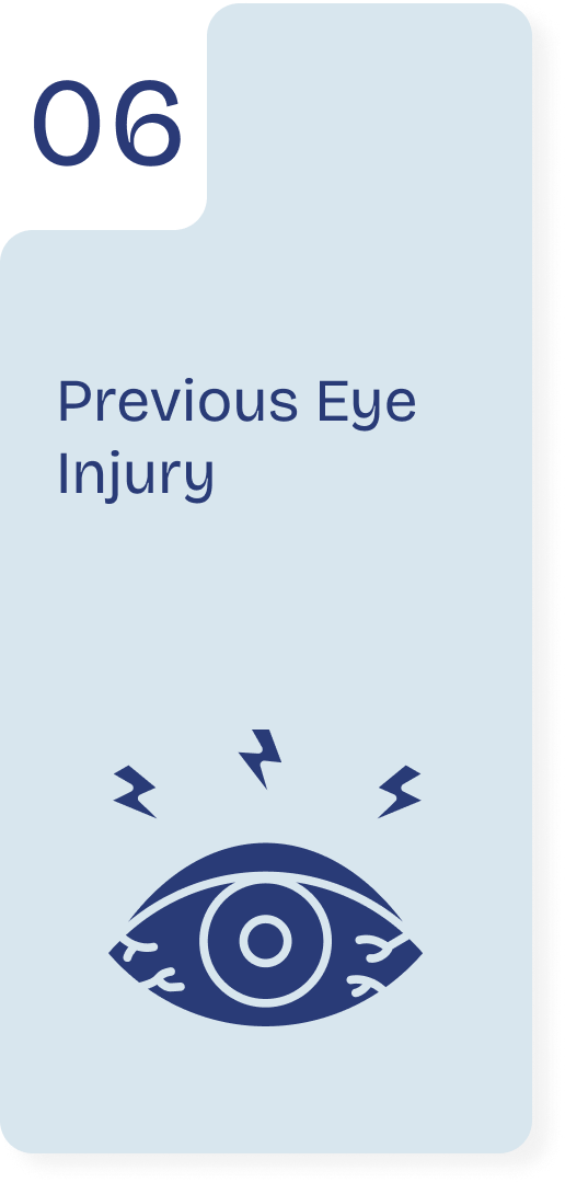 Previous Eye Injury